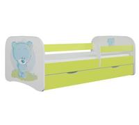 KOCOT KIDS babydreams 2 Días de Madera de ingeniería, Verde, Cama Infantil