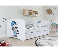 KOCOT KIDS Babyydreams 2 Días Madera de Ingeniería, Blanco, Cama Infantil