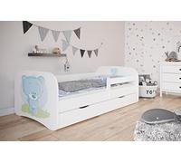 KOCOT KIDS Babyydreams 2 Días Madera de Ingeniería, Blanco, Cama Infantil