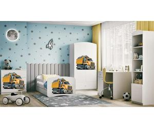 KOCOT KIDS Babyydreams 2 Días Madera de Ingeniería, Blanco, Cama Infantil