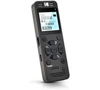 KODAK VRC350 - Grabadora Vocal de Alta Intensidad, Mini Dictáfono Recargable con Control por Voz, Batería de Litio, Reproductor MP3 y Dispositivo de Escucha