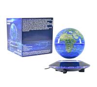 Kögler 75605-Globo Flotante con iluminación LED, Aprox. 14 cm de Altura, Globo magnético con Cambio de Color, In able USB, como mapamundi y luz Nocturna, Multicolor, One Size (75605)