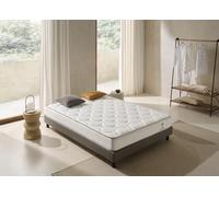 Koen Home Colchón viscoelástico 90x190 cm Fermo - Altura +/- 21 cm - Firmeza Media/Alta - Gran Adaptabilidad - Fibras Hipoalergénicas - Cara especializada Invierno/Verano