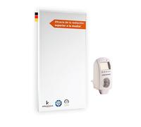 Könighaus calefactor infrarrojo 300 W - termostato - 3-8 m² | TÜV SÜD, 5 años de garantía del fabricante, doble protección contra sobrecalentamiento, temperatura de uso en 2-4 min.