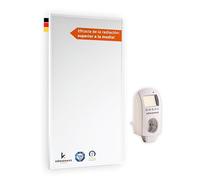 Könighaus calefactor infrarrojo 600 W - termostato Smart - 8-16 m² | TÜV SÜD, 5 años de garantía del fabricante, doble protección contra sobrecalentamiento, temperatura de uso en 2-4 min.