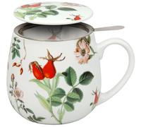 Könitz 1151432137 Tea for One Taza, Porcelana, Multicolor, 13.2 x 8.2 x 9.7 cm