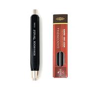 Koh-I-NOOR 5344 - Bolígrafo y variante con mina de repuesto, color Negro 1 Minenhalter + Ersatzminen 2B