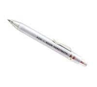 KOH-I-NOOR 5358 - Portaminas met?lico (3,2 mm, con clip), color plateado