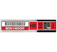Koh-I-Noor E205-HBA, HB, gris, 0,5 mm, 12 unidades, caja