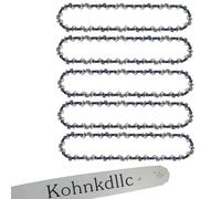 Kohnkdllc Paquete de 5 cadenas de motosierra de 16 pulgadas para Stihl MS 170, MS 180 C - paso LP de 3/8 pulgadas, calibre 043 pulgadas, 55 eslabones de transmisión para Stihl 61PMM355, MS 017, MS 171