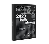 Kokonote 2023 - Agenda A5 Día por Página A Year Ahead - Cuero Reciclado y Tinta Ecológica - Planner Anual