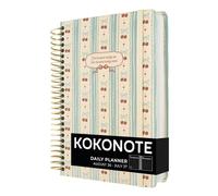 Kokonote Agenda 2026 2027 Dia por página A5 Cherry - Agenda Escolar Universitaria, Oposiciones o Insituto para mujer | Págs. Alto Gramaje | Con Pegatinas, Planificador Mensual, Anual, de Gastos…