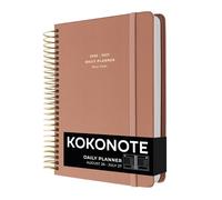Kokonote Agenda 2026 2027 Dia por página A5 Rosa nude - Agenda Escolar Universitaria, Oposiciones o Insituto para mujer | Págs. Alto Gramaje | Con Pegatinas, Planificador Mensual, Anual, de Gastos…