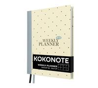 Kokonote Agenda 2026 2027 Semana Vista A5 Cloud Dots
