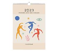 Kokonote Calendario 2023 Matisse - Calendario 2023 arte - Calendario 2023 pared A3 - Calendario decoracion hogar - Calendario pared 2023