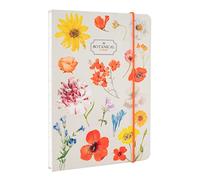 Kokonote cuaderno a5 punteado flores mujer - journaling notebook (bull