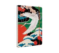 Kokonote cuaderno punteado japanese crane - journaling notebook (bulle