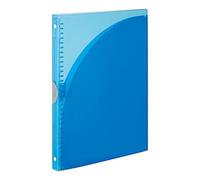 Kokuyo Campus Adapt - Carpeta delgada A4-30 anillas, color azul claro