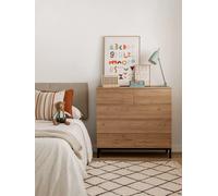 Kolb cómoda infantil natural 5 cajones - Kenay Home