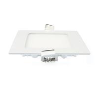 KOLORENO LED Potente Iluminación Classic 6W - Panel LED Cuadrado de Montaje en Superficie - Lámpara de Tienda - Panel LED de Montaje en Superficie - Luz Blanca Diurna (4500K) - Blanco - 120x120mm