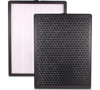 KOMA HFPH3: Juego de filtros de repuesto para purificadores de aire Philips AC1214, Series 1000, 1000i, 2000i