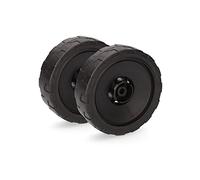 EDM Recambio ruedas traseras 08717/08759 Pack 2 Negro