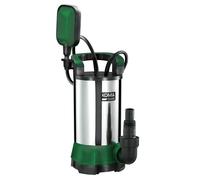 Koma Tools Bomba Sumergible Aguas Limpias 500W BAL-500 - 10.000 L/H, Flotador Automático, Conexión 25/32mm y 1" 1 1/2", Inmersión 7m, Cable 10m