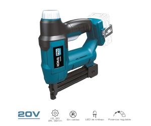 Koma tools clavadora de 20 v, 500 clavos y 500 grapas, sin batería ni
