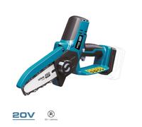 Koma Tools Mini motosierra 20v sin batería ni cargador 20v-mms, 4" (101mm), 1200 RPM, Pro Series, azul/negro