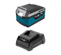 Koma Tools Pack de batería li-ion 20 V 4.0 Ah y cargador 20 V 60 W