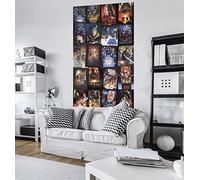 Komar 1 - vd-048 "carteles (1 Unidad), diseño de collage de Star Wars - Papel pintado, multicolor