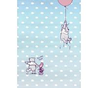 Komar 4-4025 - Papel pintado fotográfico (184 x 254 cm, 4 piezas, con cola incluida), diseño de Winnie the Pooh, multicolor