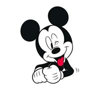 Komar Cuadro de Pared Disney Mickey Mouse Funny | Decoración de habitación Infantil | Tamaño 30 x 40 cm (Ancho x Alto) | sin Marco | WB036-30 x 40 cm