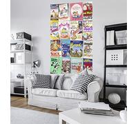 Komar de VD 040 Fieltro panel Disney Movie Posters Retro Girls 1, boca Incluye de cola, multicolor, 120 x 200 cm