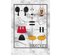 Komar Disney IADX4-053 - Papel pintado para pared, diseño de Mickey Kit, tamaño: 200 x 280 cm (ancho x alto)