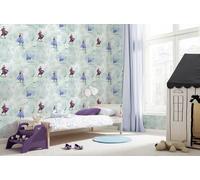 Komar Disney TD5-0001 Frozen Fresh Breeze - Papel pintado (fieltro, 1 rollo, tamaño: 10,05 x 0,53 m), diseño de Frozen