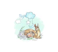 Komar Disney WB012 WB012 - Cuadro de Pared (40 x 50 cm, 40 x 50 cm), diseño de Bambi