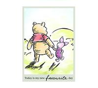 Komar Disney WB064-30 x 40 cm - Cuadro de Pared (30 x 40 cm, sin Marco, diseño de Winnie The Pooh Today)