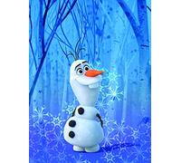 Komar Disney WB067-30x40 - Cuadro Decorativo de Olaf Crystal, para habitación de niños, decoración artística, sin Marco, 30 x 40 cm (Ancho x Alto)