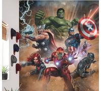 Komar Marvel Avengers Hulk Iron Man Mural Fotográfico Infantil 78x110 in
