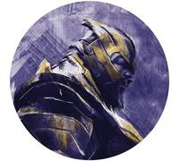 Komar Marvel Dot DD1-051 - Papel pintado fotográfico de fieltro redondo y autoadhesivo (125 cm de diámetro, 125 cm de diámetro), diseño de Los Vengadores
