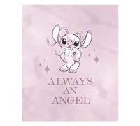 Komar Mural, diseño de Stitch Always an Angel de Disney, tamaño 40 x 50 cm, impresión artística para habitación infantil