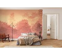 Komar Papel pintado fotográfico de fieltro Heartwood - Tamaño: 400 x 250 cm (ancho x alto) - Papel pintado, diseño, salón, decoración de pared, dormitorio, corona de árbol, verano, cielo - LJX8-062