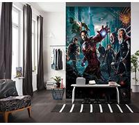 Komar Papier Fototapete - Avengers-Movie-Poster - Größe 184 x 254 cm