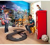 Komar Papier Fototapete - Cars World - Größe 368 x 254 cm
