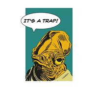 Komar Star Wars Classic Comic Quote Ackbar - Tamaño: 50 x 70 cm Póster de pared (sin marco)