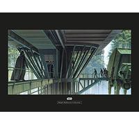 Komar Star Wars Classic RMQ Endor Dock - Tamaño: 70 x 50 cm, Póster, impresión artística (sin marco)