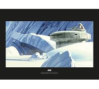Komar Star Wars Classic RMQ Hoth Echo Base - Tamaño: 70 x 50 cm - Póster de pared (sin marco)
