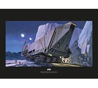 Komar Star Wars Classic RMQ Sandcrawler - Tamaño: 70 x 50 cm Póster de pared (sin marco)