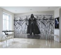 Komar Star Wars Mural Fotográfico Papel Imperio Blanco Negro 368x254cm